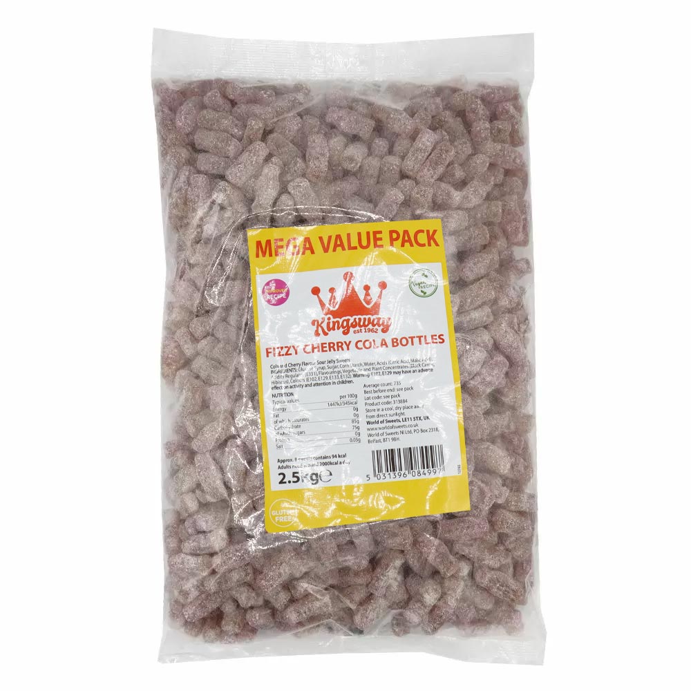 Fizzy Cherry Cola Bottles
