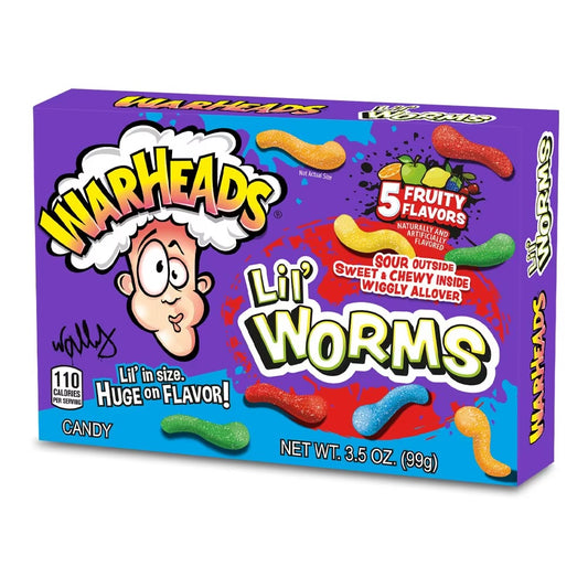 Warheads Lil' Worms Theatre Box
