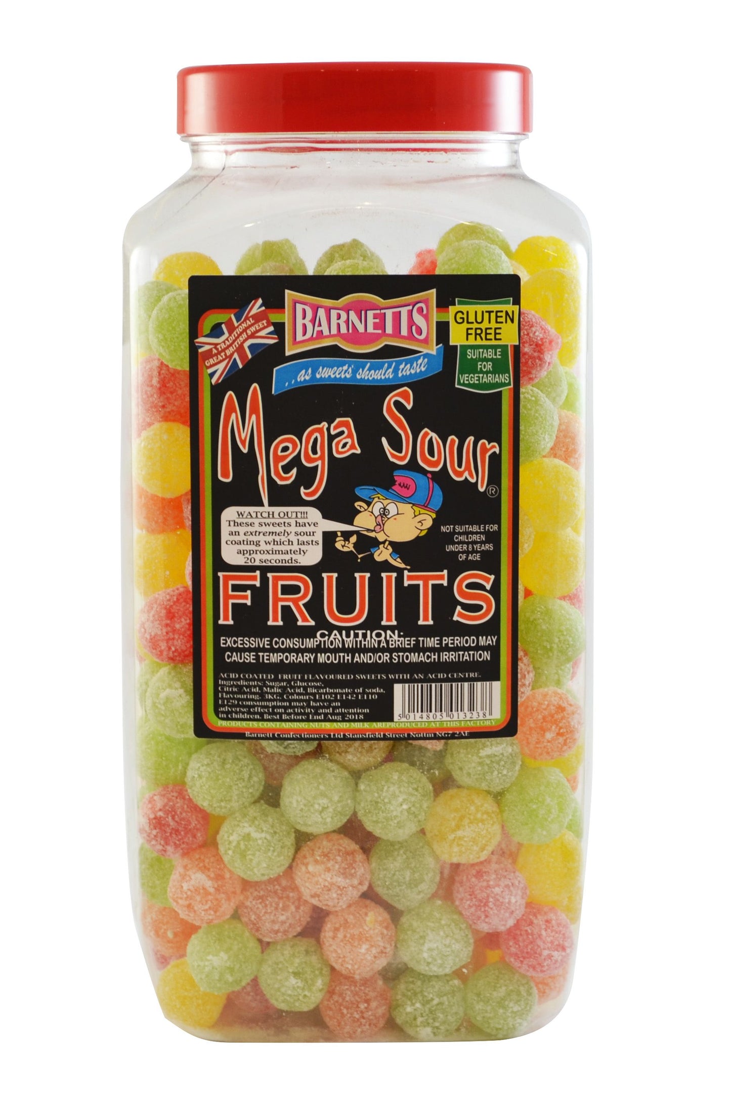 Barnetts Mega Sour Fruits