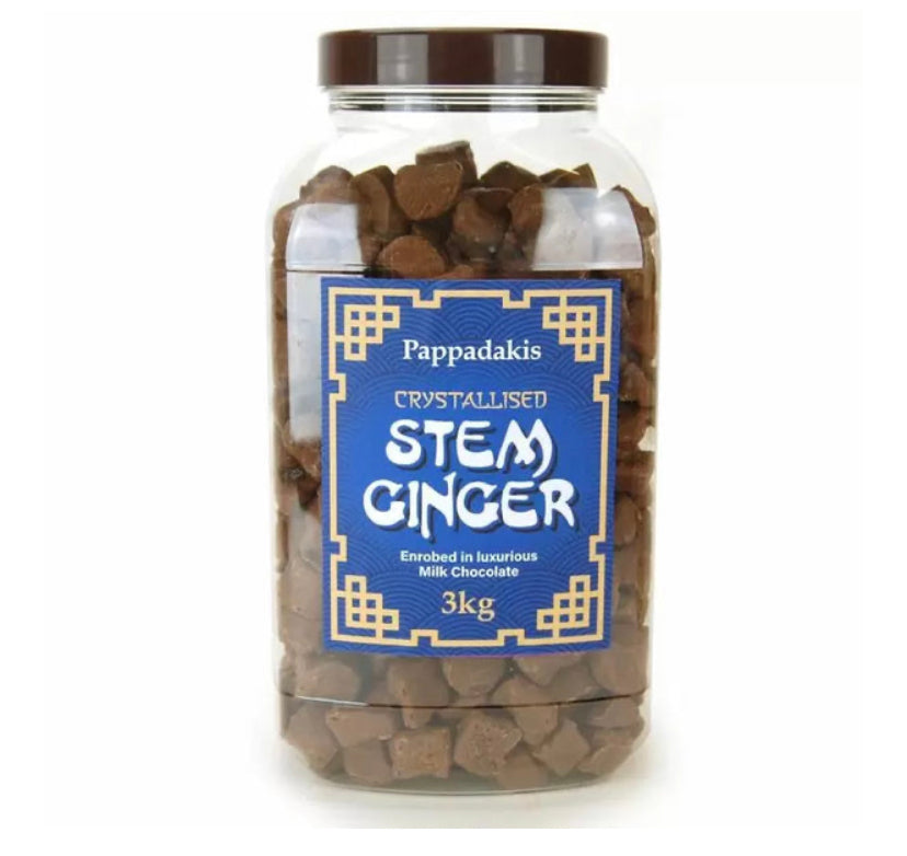 Pappadikis Milk Chocolate Ginger.