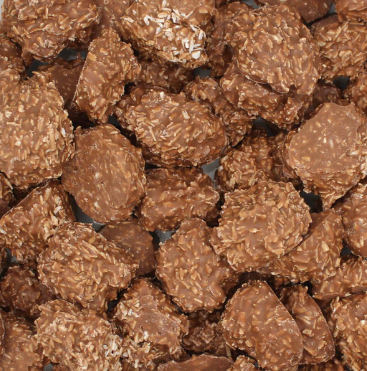 Milk Chocolate and Coconut Macaroon Cluster